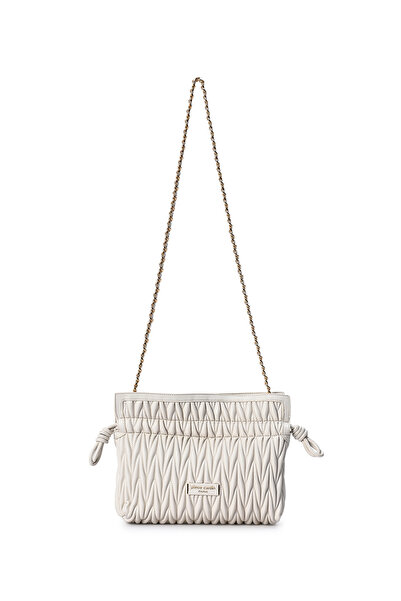 Pierre Cardin Εκρού Γυναικείο Μανίκι Τσάντα σι 05PCA25K10105