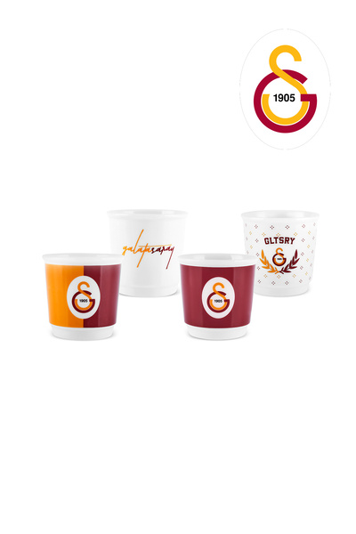 Karaca X Galatasaray 4-Person Espresso Cup Set 90 ml