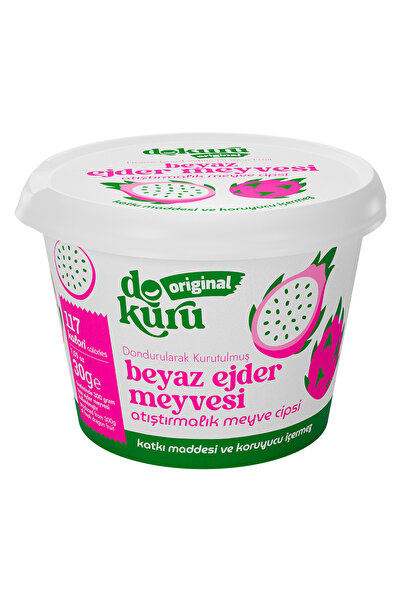 dokuru Beyaz Ejder Meyvesi Kuru Meyve Cipsi - Dondurularak Kurutulmuş Freeze ...