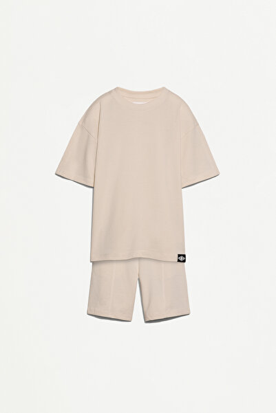 LEFTIES Παιδικό σετ με μπλουζάκι πικέ και βερμούδα
