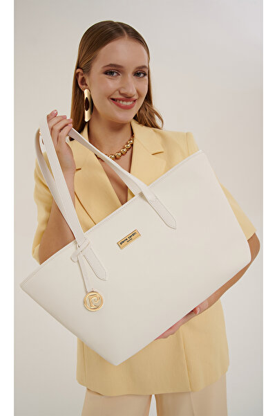 Pierre Cardin Λευκή γυναικεία τσάντα ώμου 05PO26Y3530