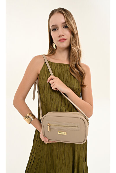 Pierre Cardin Beige Women's Cross Shoulder Bag 05Po26Y3537