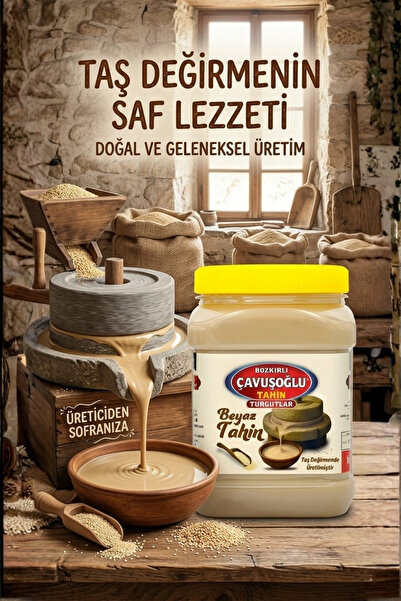 Bozkırlı Çavuşoğlu Az Kavrulmuş Beyaz Tahin 930g X 2