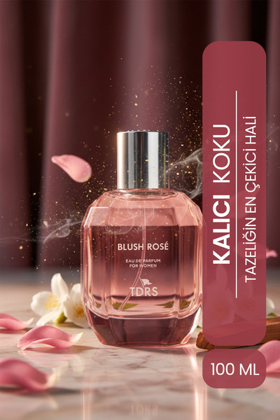 TDRS Blush 100 ML Yasemin Özel Seri Uzun Süre Kalıcı Kadın Parfüm