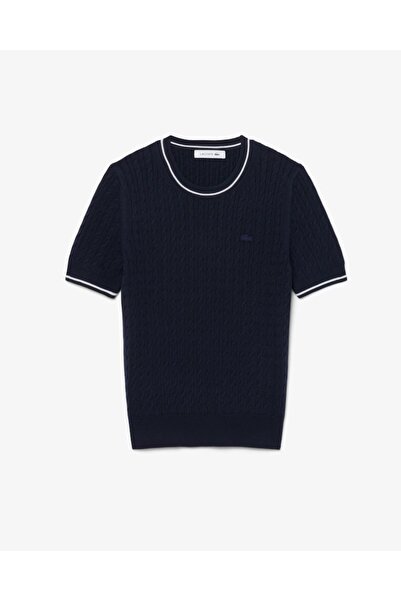 Lacoste Pulovere pentru femei adulte, cu guler rotund