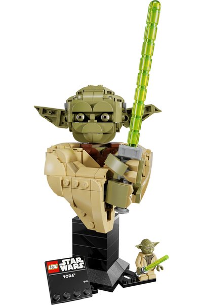 LEGO ® Star Wars: Klonların Saldırısı Yoda™ Büstü 75438 - 18+ için Model Yapım Seti (399 Parça)