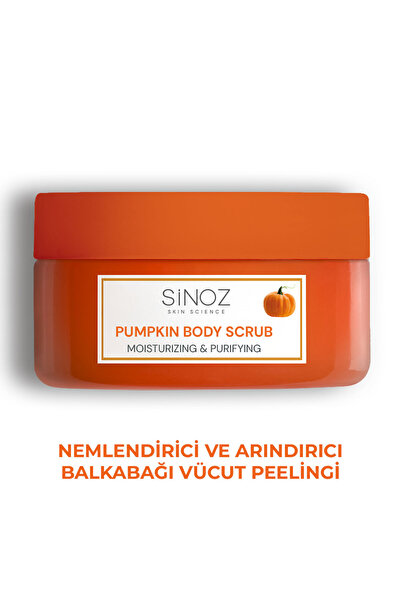 SİNOZ Nemlendirici ve Arındırıcı Balkabağı Vücut Peelingi 300 gr