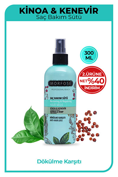 Morfose Kinoa Saç Sütü 300 ml - Dökülme Karşıtı