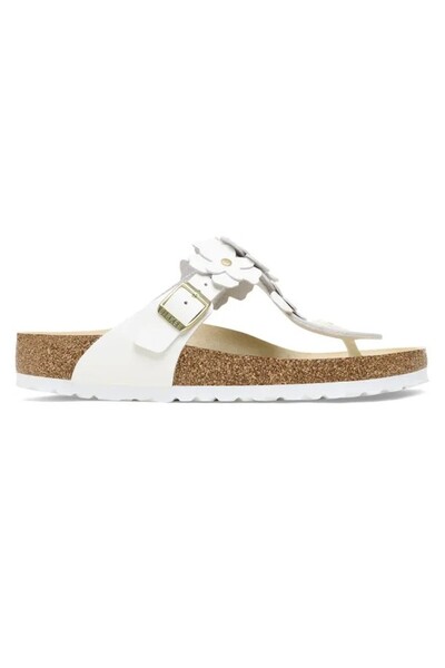 Birkenstock Gizeh Λουλούδια LE Λευκό