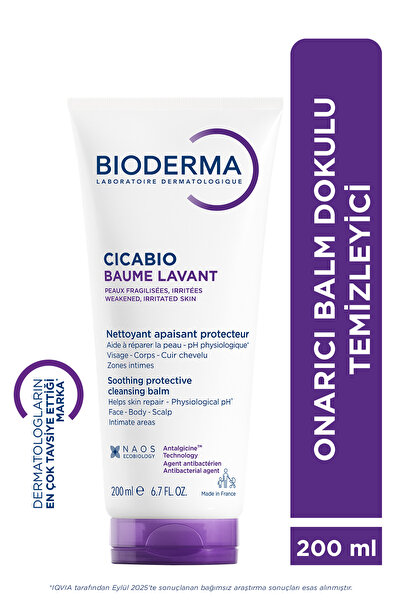 Bioderma Cicabio Cleansing Balm Onarıcı, Besleyici, Yatıştırıcı Balm Dokulu Y...