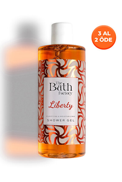 THE BATH FACTORY Nemlendirici Ve Besleyici Liberty Duş Jeli 400 ml
