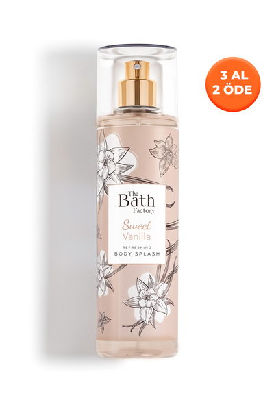 THE BATH FACTORY Vanilyalı Vücut Spreyi 200 ml
