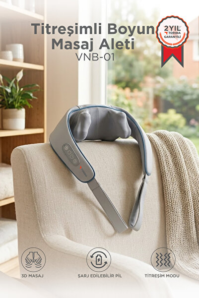 Torima Şarjlı Masaj Cihazı İnsan Eli Hissi Veren Boyun Sırt ve Bacak Masaj Ci...