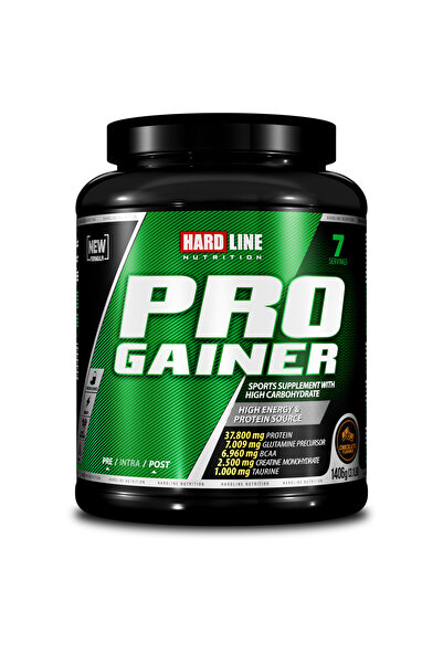 Hardline Progainer Çikolata Aromalı 1406 gr Mass Gainer Karbonhidrat Tozu