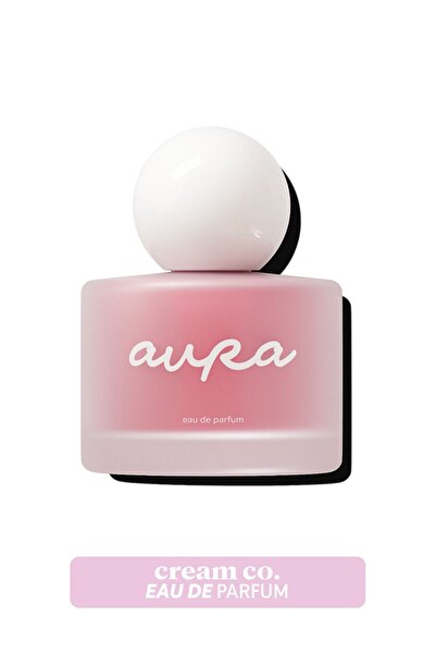 Cream Co. Aura Parfüm EDP 50 ML | Vanilyalı Pudralı Kalıcı Kokulu Kadın Parfü...