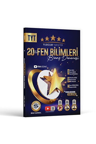 Bilgi Sarmal Yayınları Bilgi Sarmal TYT Fen Bilimleri Yıldızlar Yarışıyor 20 ...