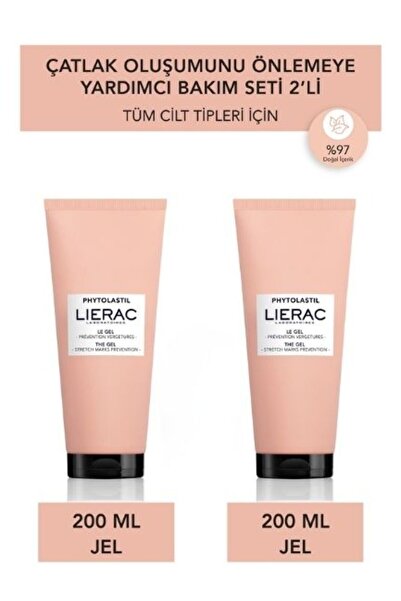 Lierac Phytolastil Gel Çatlak Önleyici 200 ml Set 2'li