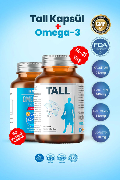 inMAX Tall (ERKEK & KIZ - GİRLS & BOYS) Destek Takviye.