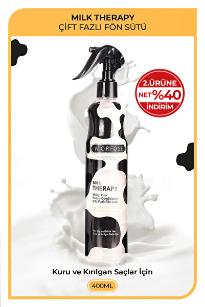 Morfose Milk Therapy Çift Fazlı Fön Sütü 400Ml