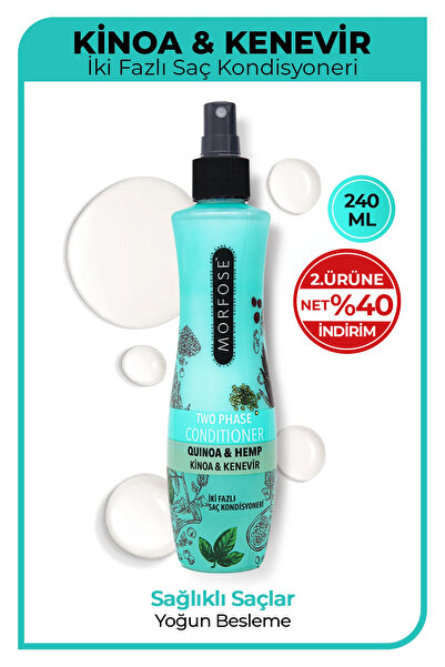 Morfose Çift Fazlı Kinoa İçeren Fön Suyu 240 ml