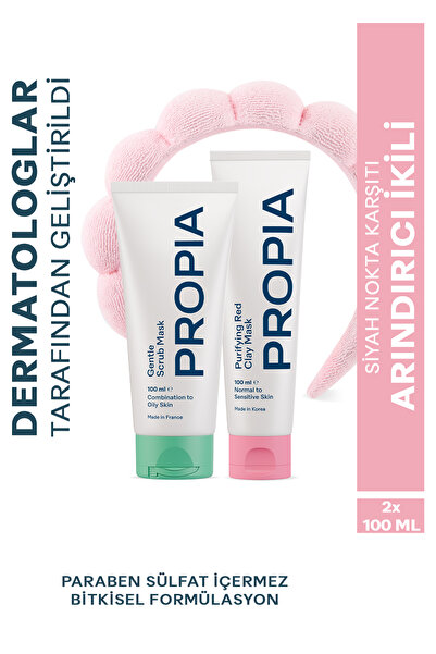 Propia Sivilce, Gözenek ve Siyah Noktalara Karşı Maske Arındırıcı İkilisi Has...