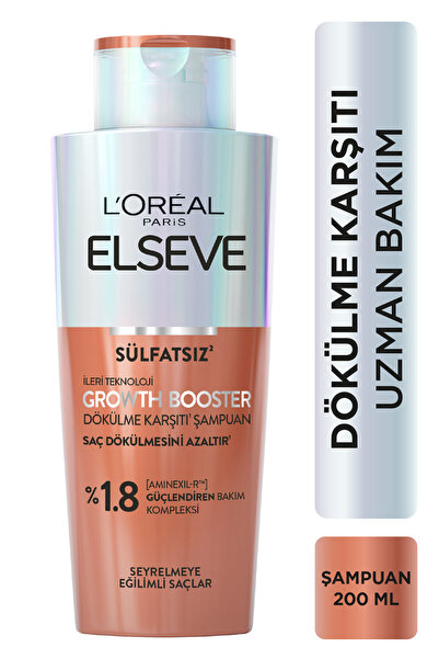 ELSEVE Growth Booster Dökülme Karşıtı Rutin: Şampuan & Saç Bakım Kremi