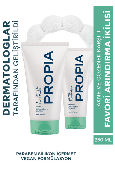 Propia Akne Eğilimli Ciltler İçin Siyah Nokta Karşıtı Ve Gözenek Sıkılaştırıc...