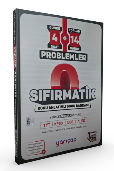 Çap Yayınları YarıÇap Yayınları Ders Platosu TYT Problemler Sıfırmatik Konu A...