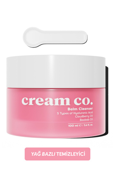 Cream Co. Yağ Bazlı Balm Yüz Makyaj Temizleyici | Aydınlatıcı Nemlendirici | ...