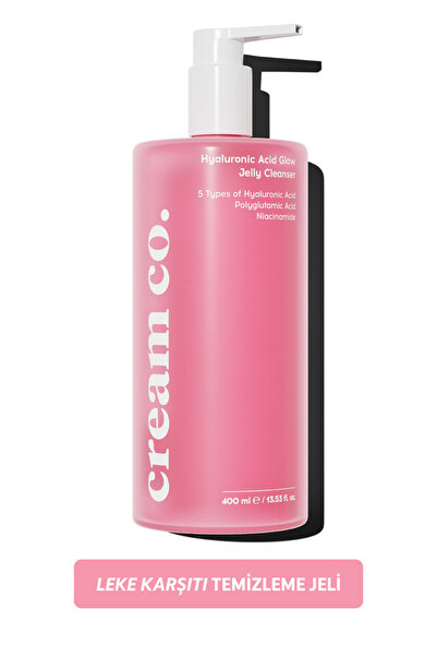Cream Co. Leke Karşıtı Nemlendirici Yüz Temizleme Jeli Niacinamide Hyalüronik...