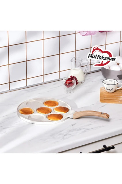 Karaca Mini tigaie pentru clătite turnate din biogranit, eficientă din bucătă...