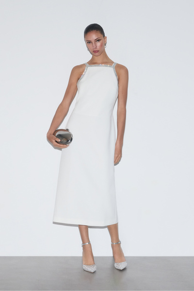 LEFTIES Γυναικείο φόρεμα μίντι Jewel