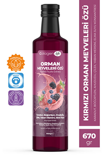 COLLAGEN LIFE Orman Meyveleri Özü 640 Gr