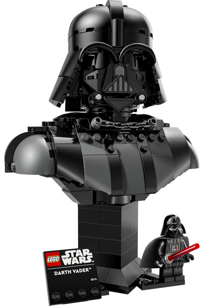 LEGO ® Star Wars™ Darth Vader™ Büstü 75439 - Yetişkinler için Dekoratif Model Yapım Seti (349 Parça)