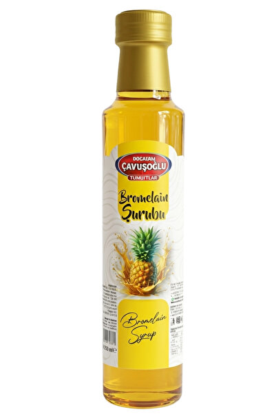 Bozkırlı Çavuşoğlu Bromelain Şurubu Şurubu 250 ml Ananas ve Riboflavin İçerikli