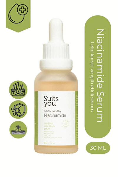 suitsyou Niacinamide Serum Saf %10 + Zinc PCA Leke Karşıtı Sebum Dengeleyici ...