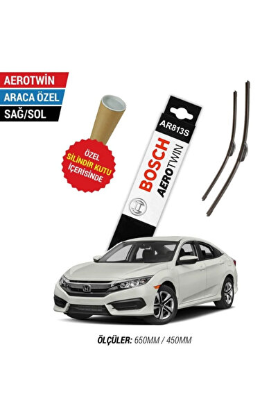 Bosch Honda Civic Silecek (2017-2020 Fc5) Aerotwin Ar813s