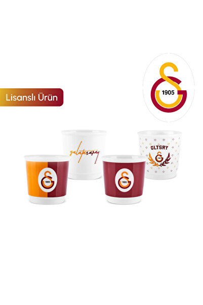 Karaca x Galatasaray Lisanslı 4 Kişilik Espresso Fincan Seti 90 ml