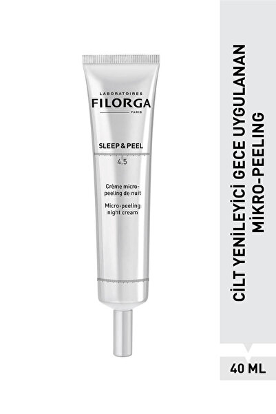 Filorga SLEEP & PEEL 4.5 Yaşlanma Karşıtı AHA &BHA İçeren Cilt Yenileyici Gec...