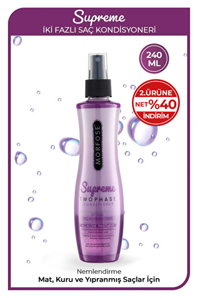 Morfose Supreme Fön Suyu 240 ml - Nemlendirme