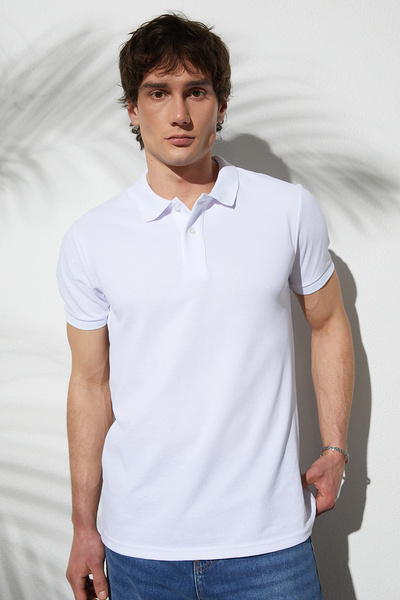 Tudors Ανδρικό slim Fit Slim Fit Βαμβακερό μαλακό ύφασμα αναπνεύσιμο ύφασμα α...