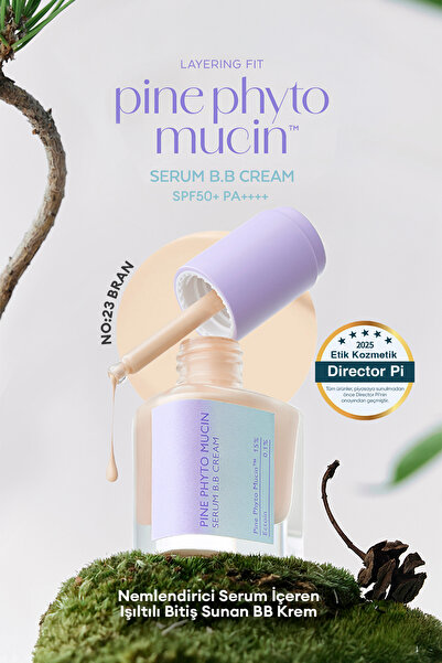 Missha Kadife Bitişli Serum BB Layering Fit Pine Phyto Mucin Serum BB Cream S...