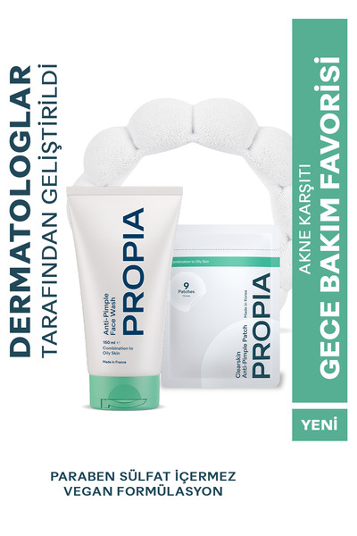 Propia Akne Karşıtı Gece Bakım Favorisi Seti Havlu Taç Hediyeli!