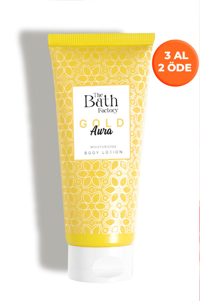 THE BATH FACTORY Gold Aura Vücut Losyonu 200 ml