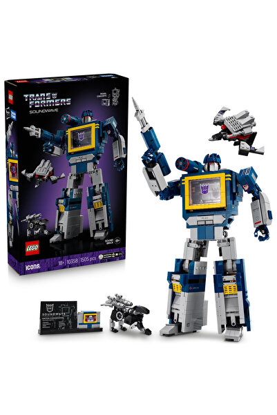 LEGO LEGO10358 Icons Transformers: Soundwave