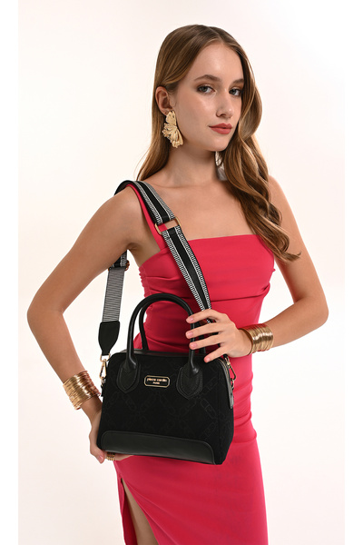 Pierre Cardin Black Women's Shoulder Bag 05Po26Y2529