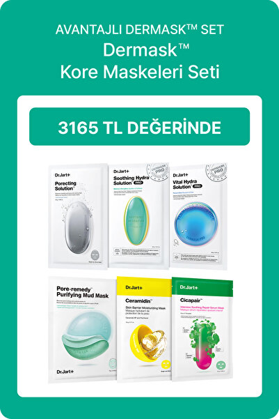 Dr.Jart+ Kore Maskeleri Seti | 6 Adet Maske