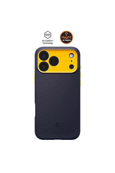 Spigen جراب سيليكون ماج سيف نانو بوب ماجفيت باللون الكحلي مانع للانزلاق لهاتف...