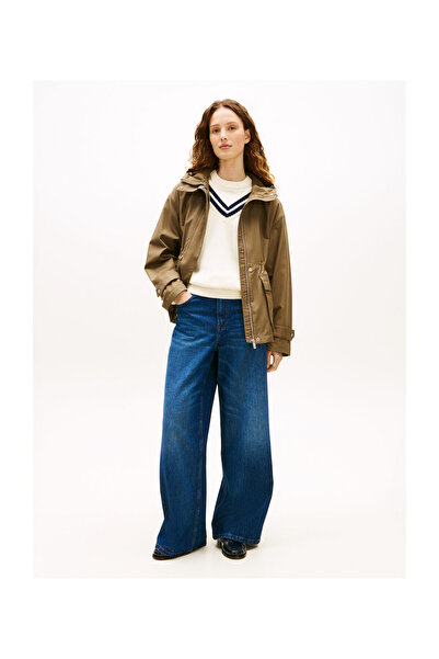 Tommy Hilfiger WW0WW48612 RBU L ΒΑΜΒΑΚΙ ΝΑΙΛΟΝ ΠΟΛΥΧΡΗΣΤΟ ΚΟΝΤΟ ΠΑΡΚΑ