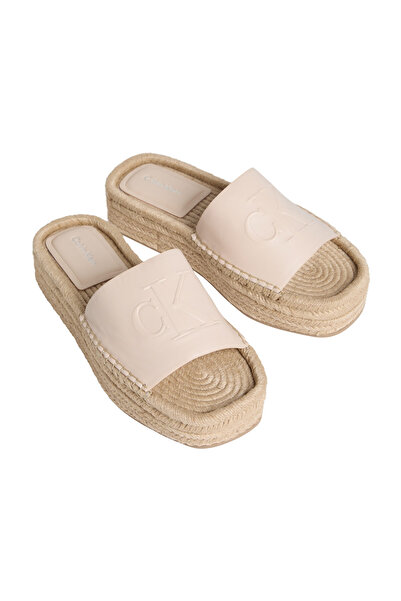 Calvin Klein HW0HW03027 ABJ 36 FLATF ESPA MULE LTH MG